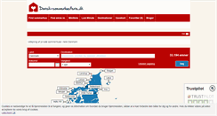 Desktop Screenshot of dansk-sommerhusferie.dk